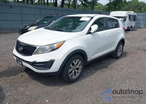 2016 Kia Sportage Lx из США, поврежденный, VIN KNDPB3AC7G7804879